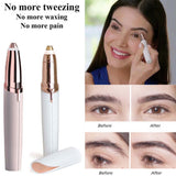 Massager for Face Eyebrow Hair Remover Epilator Eyebrow Shaver Razor Painless Personal Face Care Hair Remover  Massage  Health
